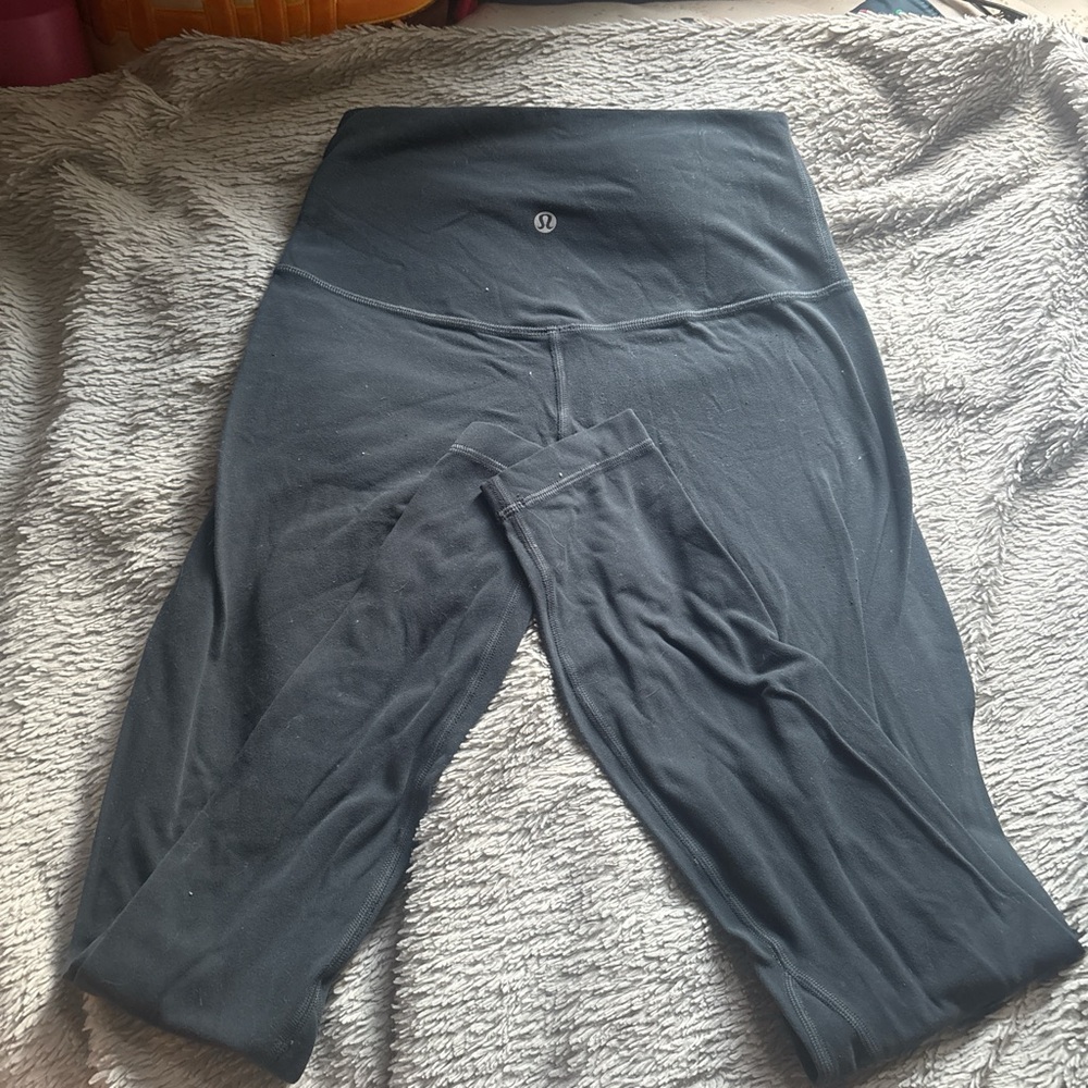 lululemon athletica Grey/Navy blue Leggings
